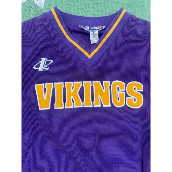 Vintage Minnesota Vikings Logo Athletic NFL Pro Line Crewneck Size Large - Picture 3 of 6